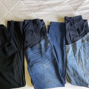 Isabel Maternity Jeans BUNDLE OF THREE